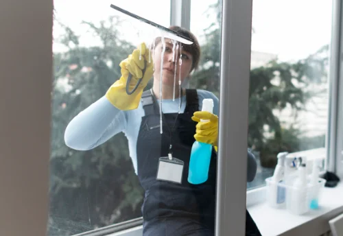 Nettoyage de vitres intérieures et extérieures à Souvigny